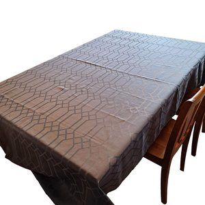 Tablecloth Fabric Repels Stains Spillproof Rectangle 60" x 101" Easy Clean